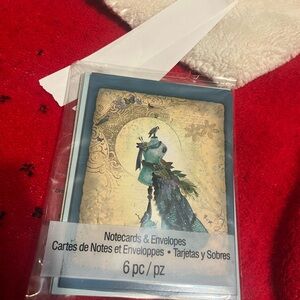 Studio Notecard Set with Red Accents